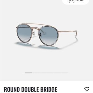 Ray-Ban Round Double Bridge sunglasses!